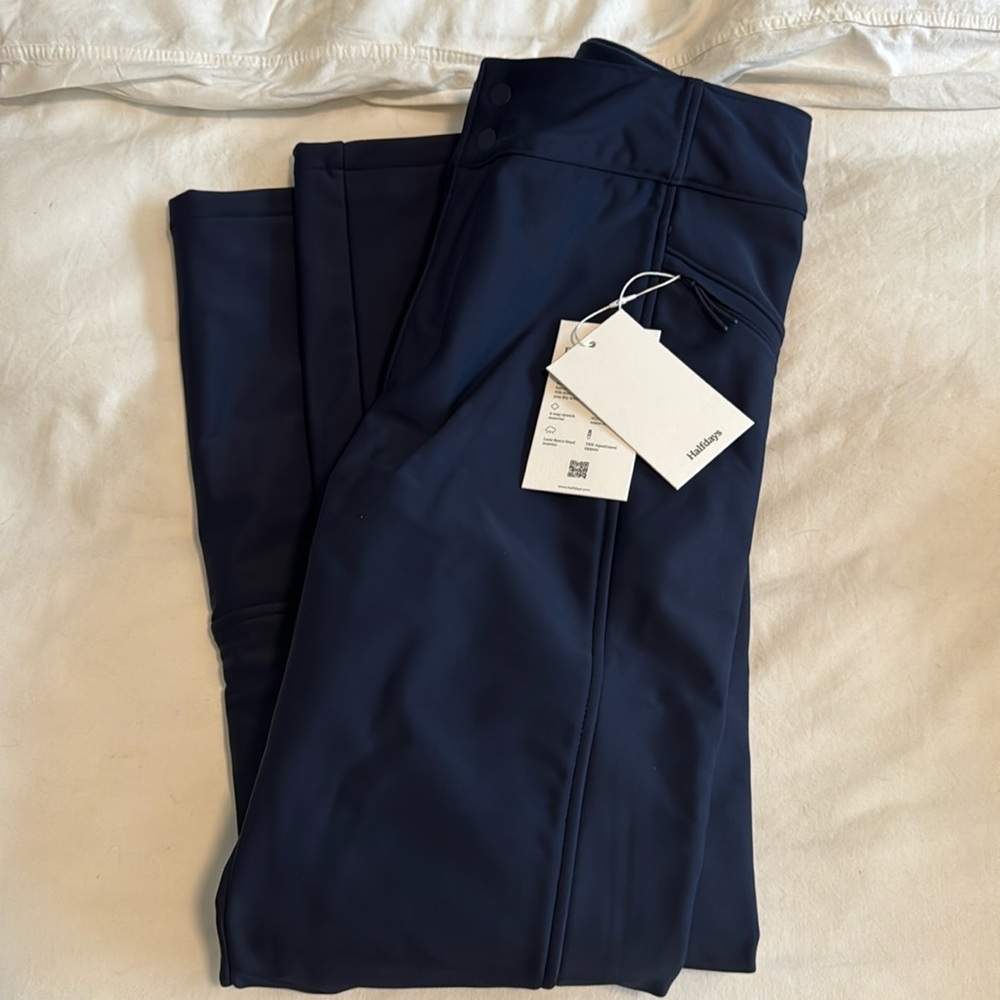 Halfdays Emma Soft Shell Ski Pant - Navy